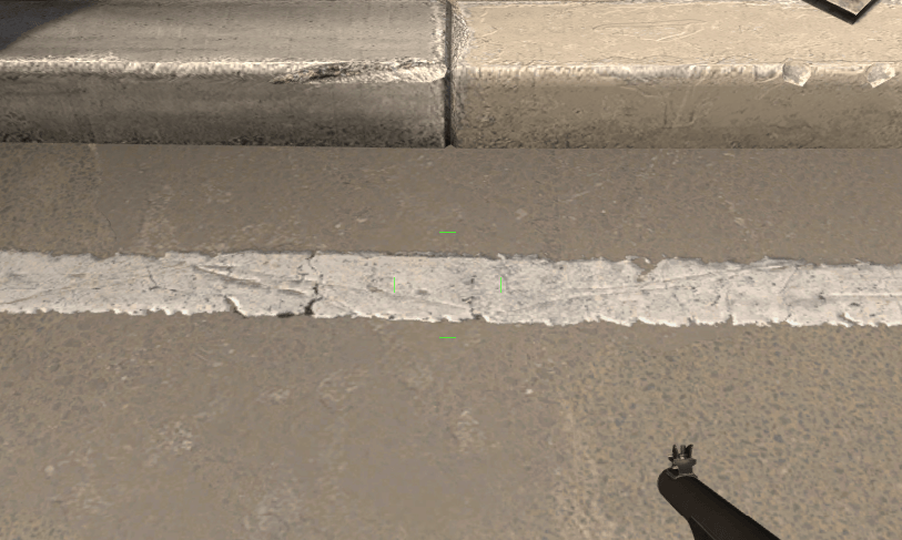 best crosshair for csgo, A dynamic classic cross with a center dot in motion
